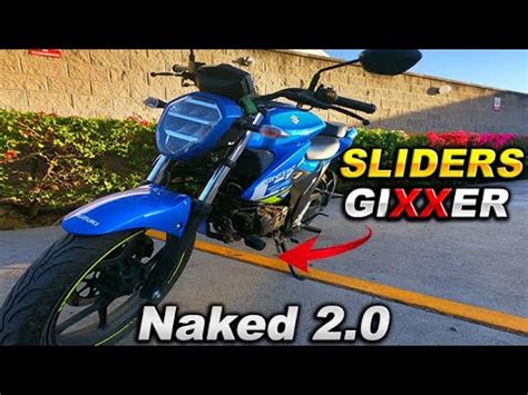 Sliders Suzuki GIXXER 2 0 Naked KOV PRUEBA de CAÍDA VALEN la PENA