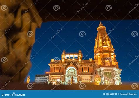 Baron Empain Palace In Cairo Egypt Le Palais Hindou Exterior Daylight