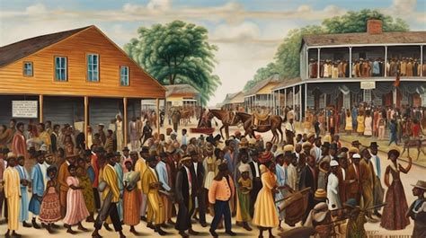 Premium AI Image | The Enduring Significance of Juneteenth in Art