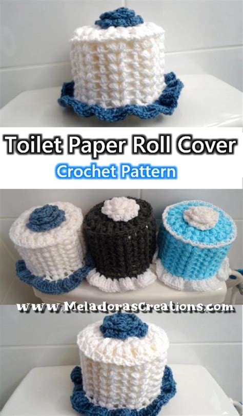 Crochet Toilet Paper Roll Cover Free Crochet Pattern And Video