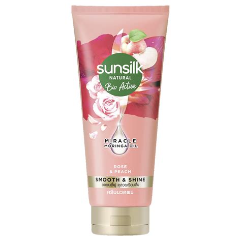 Sunsilk Natural Bio Active Rose And Peach Conditioner 330ml Villa Market