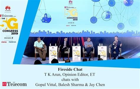 Et Telecom 5g Congress Fireside Chat With T K Arun And The Ceos Et