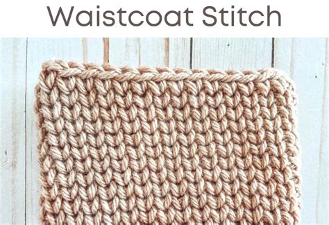 Crochet Stitches That Look Like Knitting Free Crochet Stitch