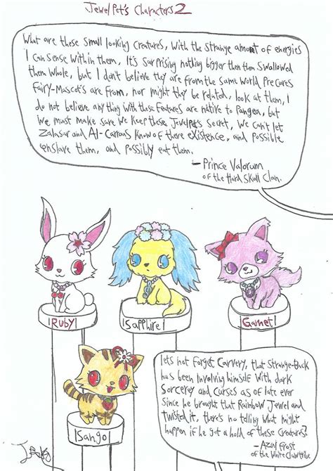 Jewelpet Characters 2 by JWBtheUncanny on DeviantArt