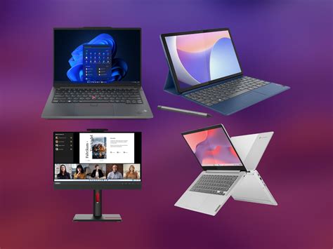 Lenovo Presenta Port Tiles Thinkpad Chromebooks Y Monitores Todo En