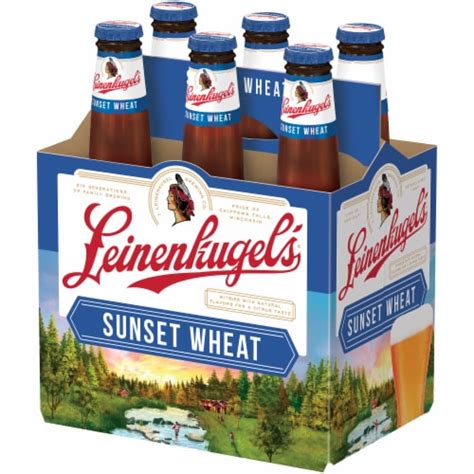 Leinenkugels Sunset Wheat Beer 6 Bottles 12 Fl Oz Pick ‘n Save