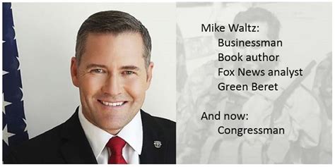 Congressman Mike Waltz - Green Beret Elected to Congress | SOF News