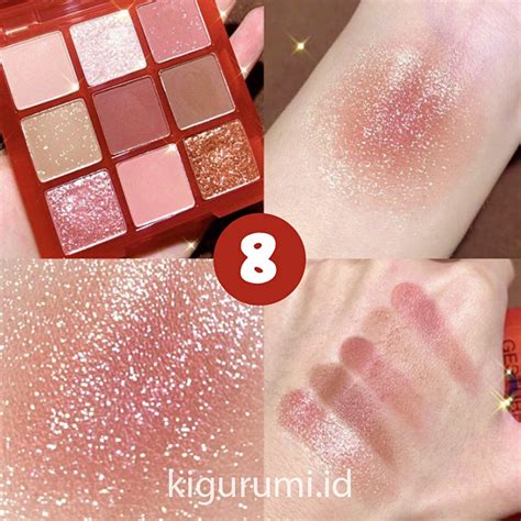 Jual Dikalu Jaded Korean Eyeshadow Palette Warna Pigment Matte Glitter