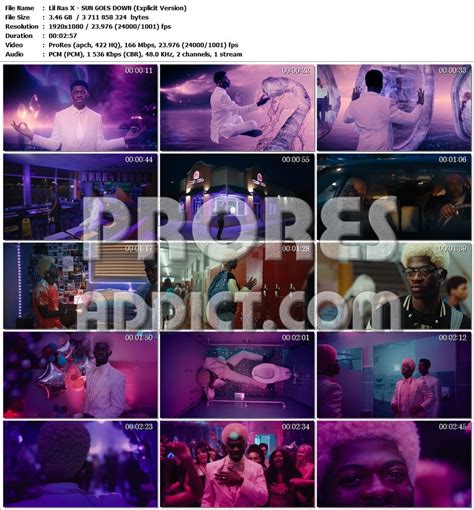 Lil Nas X – SUN GOES DOWN (Explicit Version) – ProRes Addict – The Music video collector