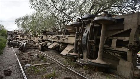 Un Tren De Carga Descarriló En La Ciudad De Córdoba El Diario De