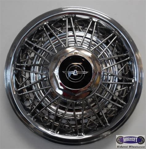 B Hubcap Ford Thunderbird Wire Type Hex Center