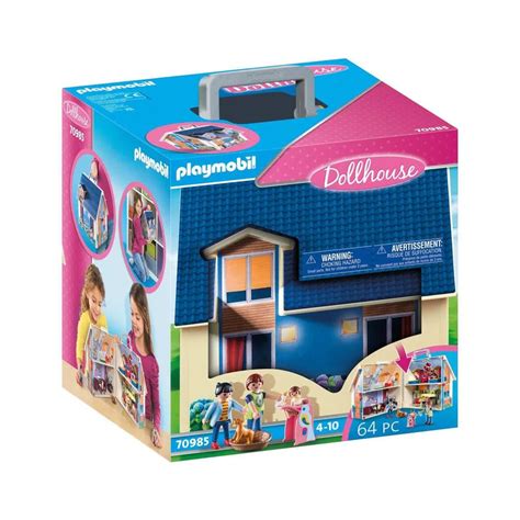 Playmobil Dollhouse Mijn Meeneempoppenhuis 70985 Aanbieding Bij Intertoys