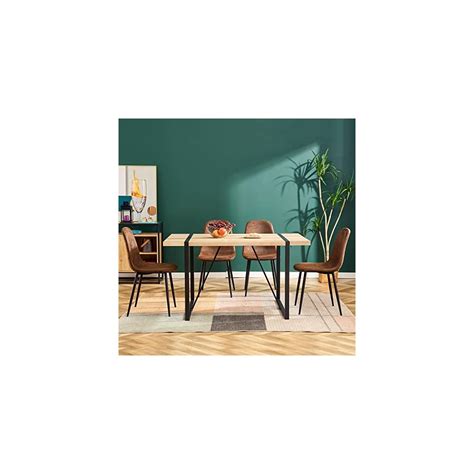 Buy Gopop 5 Piece Dining Table Set Modern Dining Chairs Set Of 4 Mid