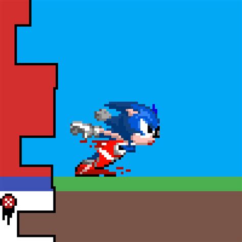 Pixilart Sonic Run By Alexanderjc