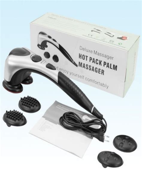 Купить Двойной ручной массажер с инфракрасным подогревом Hot Pack Palm ...