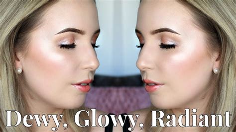 Dewy Glowy Radiant Makeup For Pale Skin Talk Through Tutorial