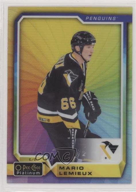 O Pee Chee Platinum Rainbow Color Wheel Mario Lemieux