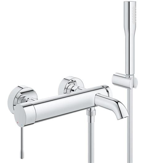 Grohe Essence Mischarmatur Wandmontage Aufputz Badewannen Armatur