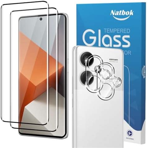 Amazon Natbok 2 2 Pack 3D Screen Protector For Xiaomi Redmi Note