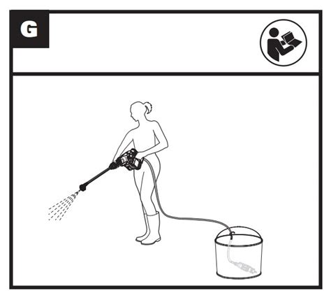 My Hydroshot Is Not Drawing Water WG649 40V POWER SHARE HYDROSHOT