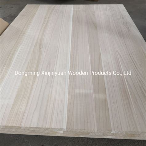 Paulownia Wood Straight Piece Board AA Paulownia Balsa Solid Wood