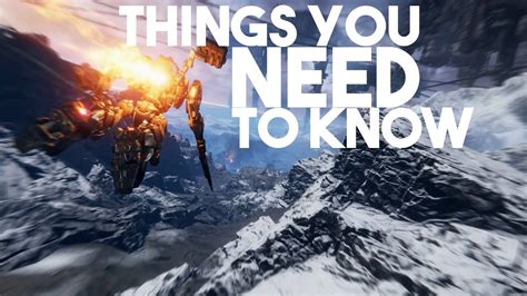 5 Things You Need To Know Before Playing Armored Core 6 YouTube