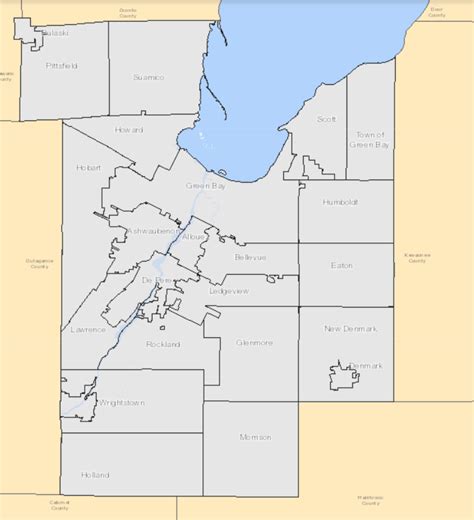 Brown County Map