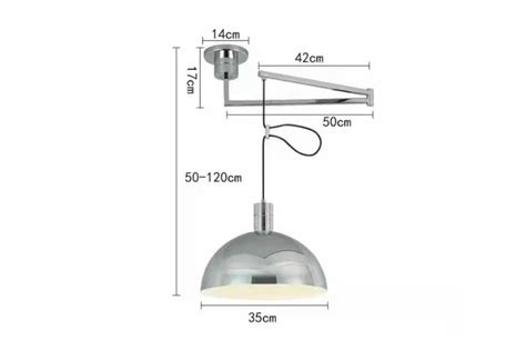 Lampa Wisząca Z Ruchomym Ramieniem MIKRON zFABRYKI PL