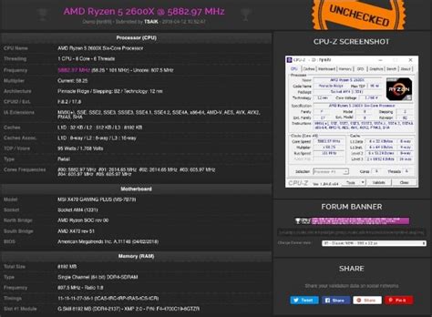 AMD Ryzen 5 2600X And Ryzen 7 2700X Zen+ CPUs Already Ripping 5.8GHz ...