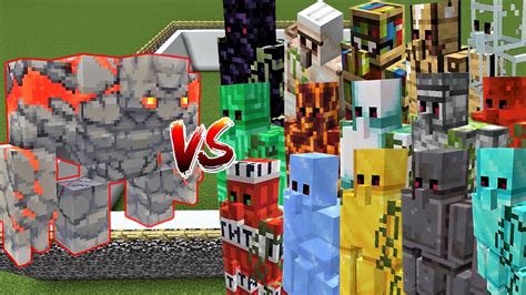 Redstone Golem Vs Extra Golems Dungeons Content Vs Extra Golem