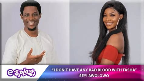 Ex All Stars Housemate Seyi Awolowo Speaks On 4 Years Beef With Tasha