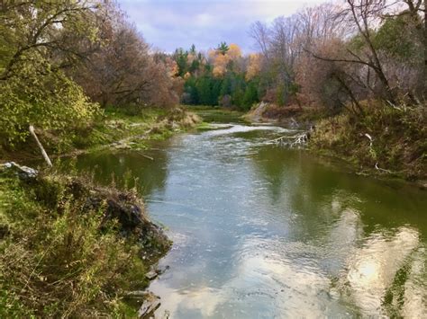 The Nottawasaga River Or Notty Wasaga Beach Ontario