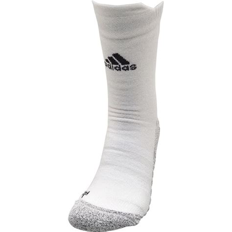 Buy Adidas Alphaskin Traxion Maximum Cushioning Crew Socks White Black