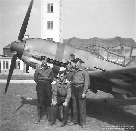 Asisbiz Messerschmitt Bf E Jg Brest Airfield France July Web