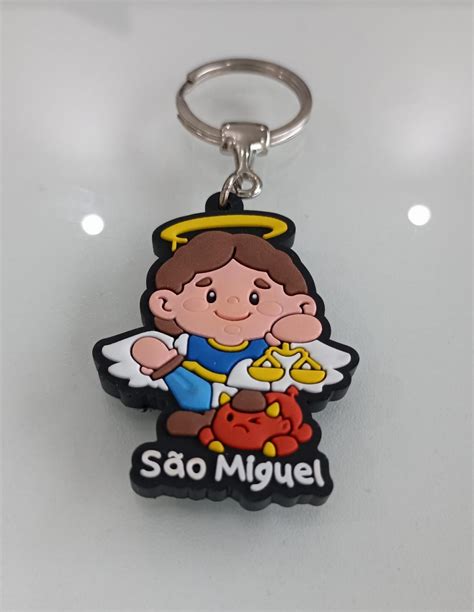 Chaveiro Emborrachado S O Miguel Colo De M E