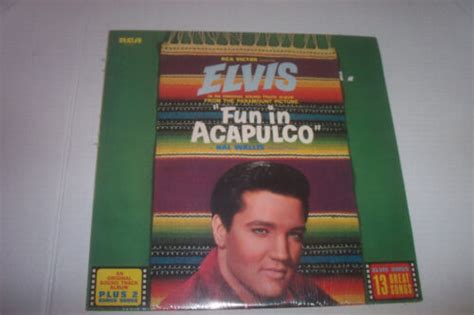 Elvis Presley Fun In Acapulco Vinyl LP Record Album RCA PL 42357