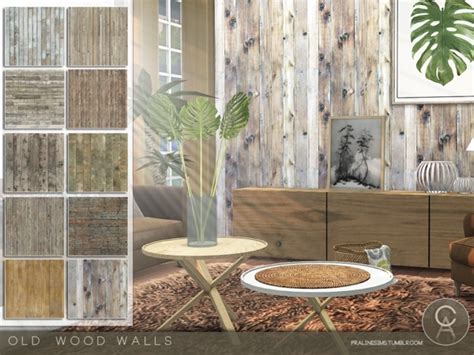 Pralinesims Wood Walls 7