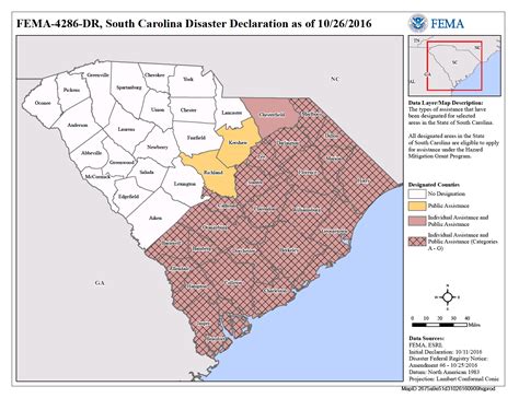 South Carolina Flood Map