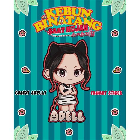 Jual Stiker Chibi Fanart Jkt Kebun Binatang Saat Hujan Shopee Indonesia