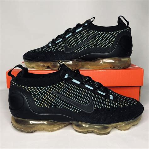 Pristine🔥 Nike Air VaporMax 2021 Flyknit Black... - Depop