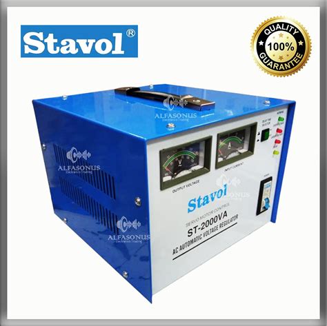 Stavol 2000W AVR ST 2000VA SVC 2000VA Automatic Voltage Regulator 100