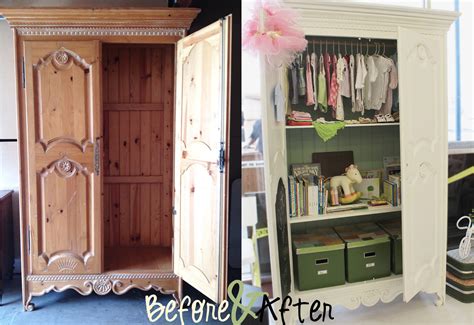 Turned To Design A Nursery Armoire Before And After