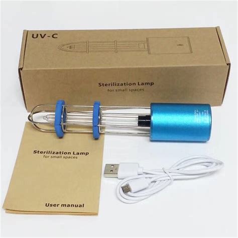 5w Uv O3 Uvc Germicidal Sterilization Disinfection Lamp Usb