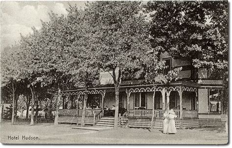 Hotel Hudson Hudson Lake Indiana 1911 Postmarked Postcar Flickr