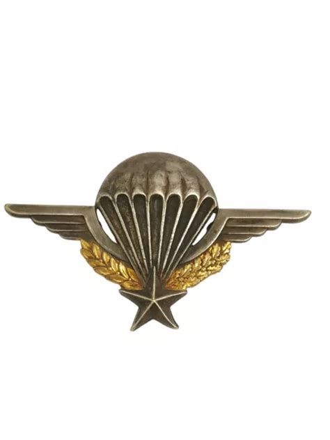 Insigne Brevet Parachutiste Num Rot Drago B Ranger Eur