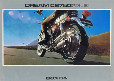 Honda Cb Four K Brochure Japan Honda Cb Honda