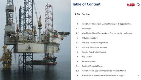 The Abu Dhabi Oil Gas Projects Market Report