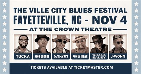 Tickets Now On Sale For Ville City Blues Festival At Crown Theatre