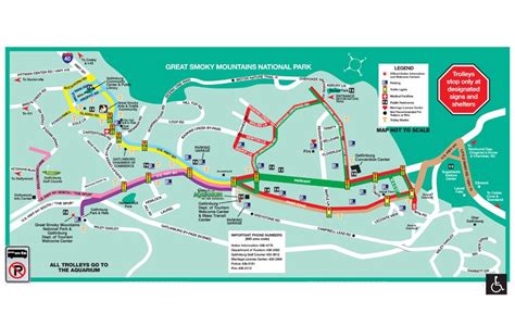 Printable Map Of Gatlinburg Tn