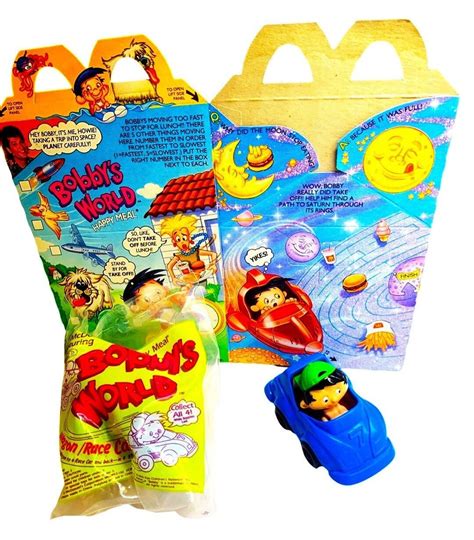 Bobby's World 1993 Happy Meal Box & Toy - Etsy